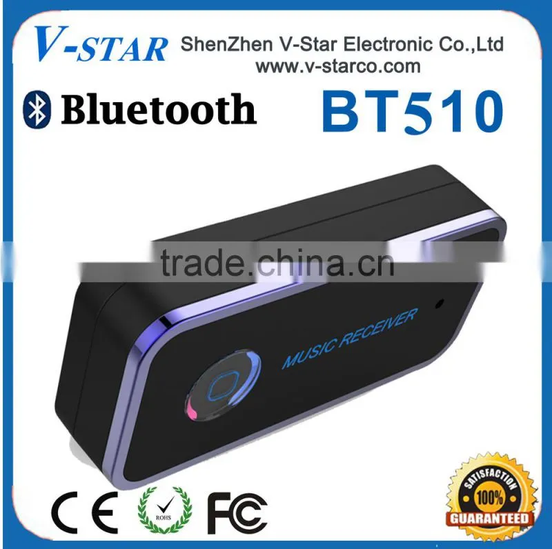 New product Car Bluetooth Receiver with 3.5mm Stereo Output for Home and Auto Stereo System