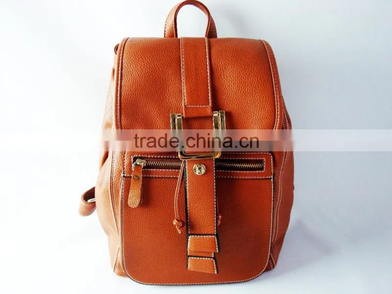 PU Leather Backpack And Fashionable Leather Bags For Girls