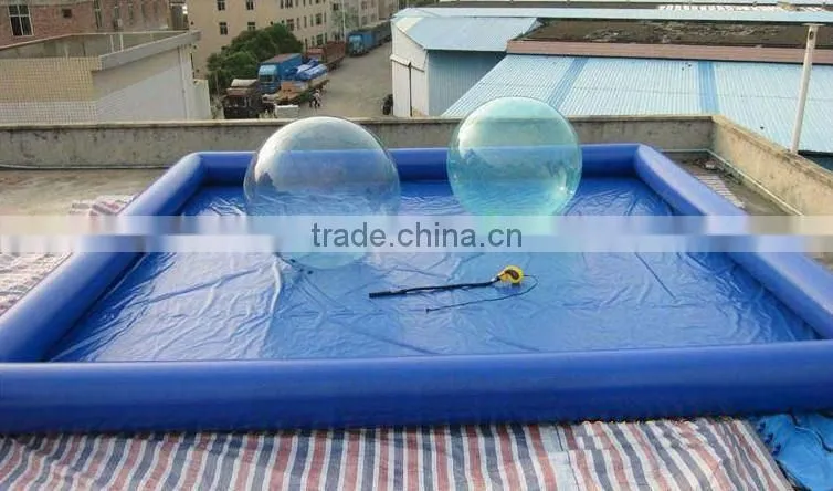 inflatable pool with tent