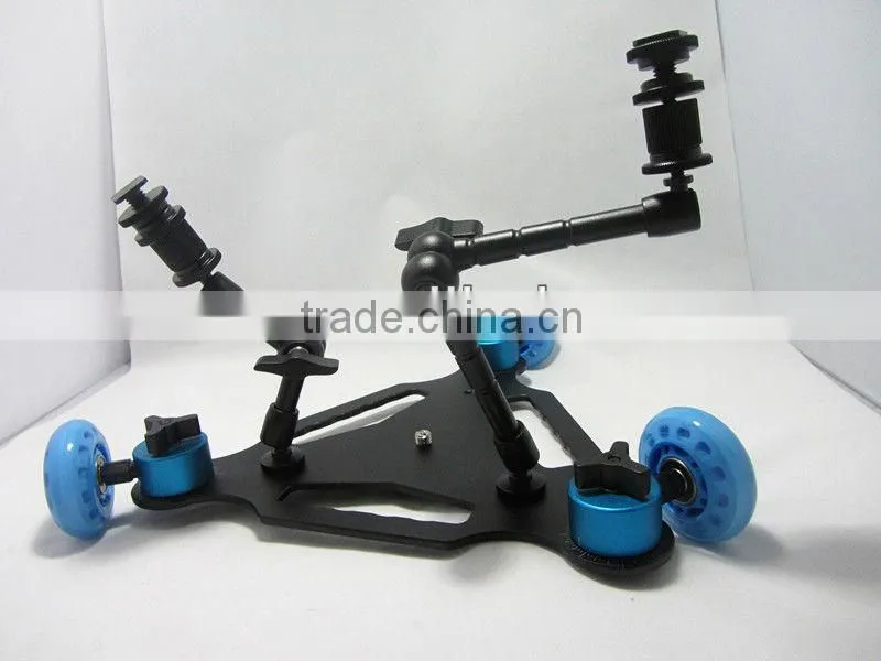 7 Inch Variable Friction Magic Arm for Hot Shoe Mounts to Work with LED Panel, DSLR Monitor, Mic 7ARM camera flash holder