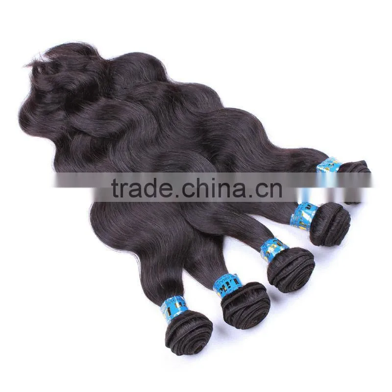 Wholesale brazilian human hair/regular wave hair