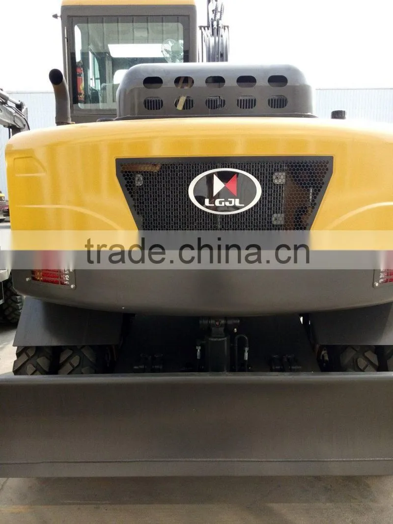 Atv Backhoe Excavator, Excavator for Sale, Excavator Parts, LG680 Excavator, Walking Wheel Excavator, 8T Wheel Excavator
