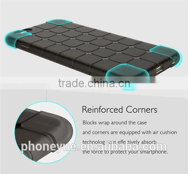shockproof silicone/gel/rubber china manufacturer mobile phone case for iphone 6s
