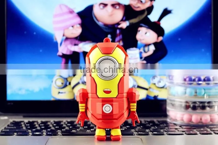 (Hot Sale) High Quality Cartoon Power Bank Despicable Me Design Mini Power Bank cute silicone power charger