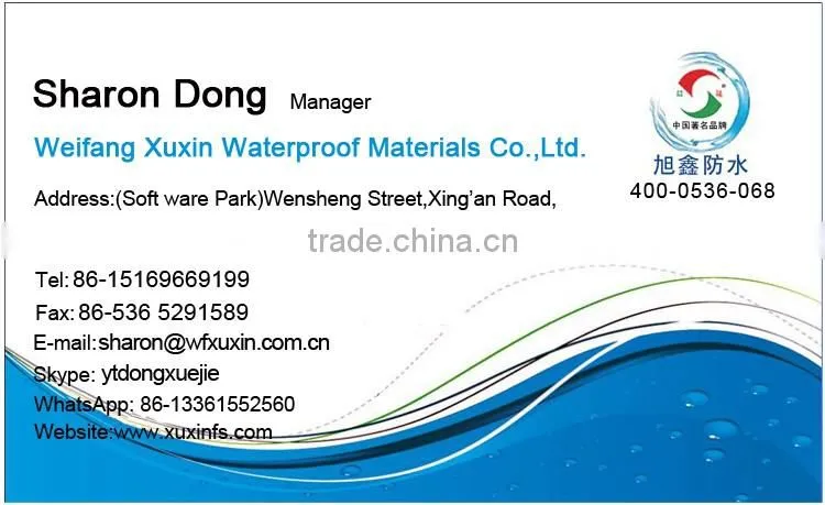 Cheap m2 price polyurethane waterproof coating