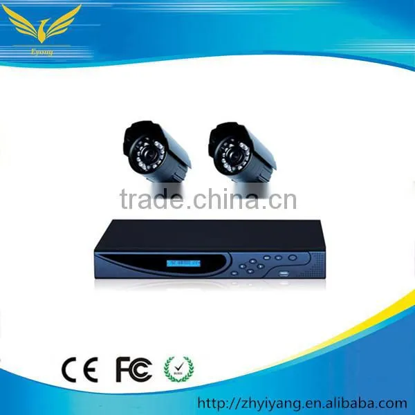 HD DVR security camera system 4CH D1 H.264 DVR KIT recorder cctv camera kit +Outdoor security cameras