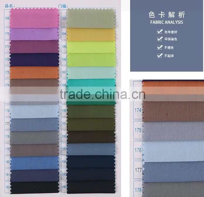 T-shirt of high quality fabrics/TC plain weave cotton cloth