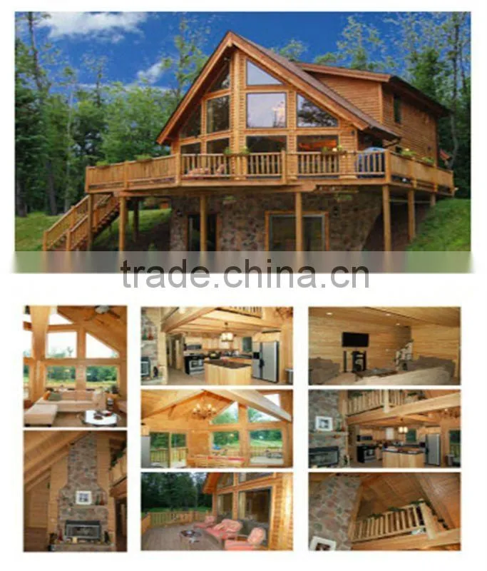 luxury wooden villa