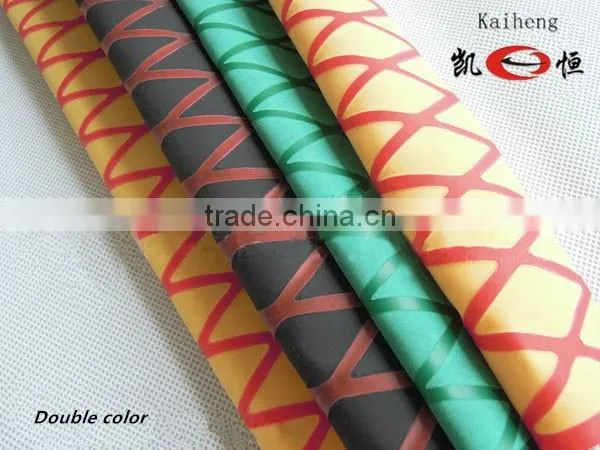 Colorful Nonslip Cross-Lined Heat Shrink Tubing