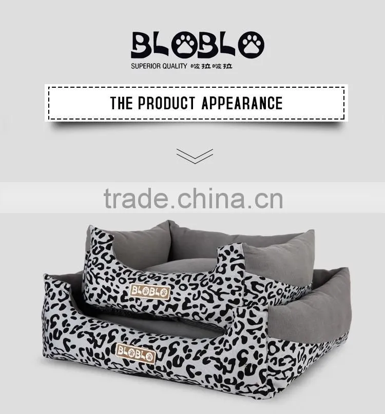 Washable and waterproof luxury dog bed for sale good quality