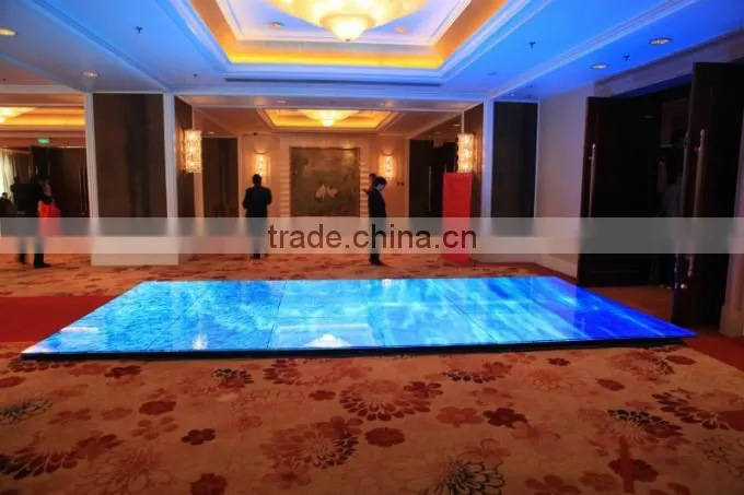 China factory price p7.62 indoor led video floor screen/xxx video led dance floor