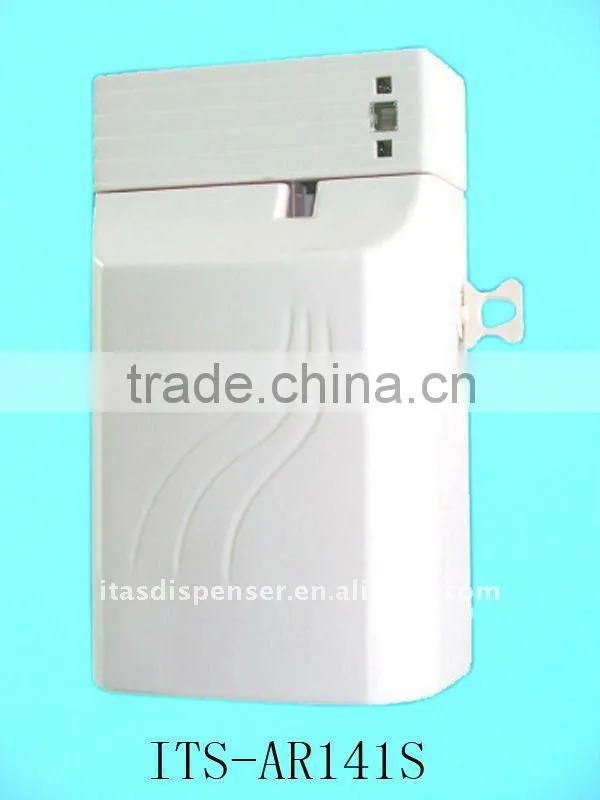 Battery operated remote control air freshener dispenser