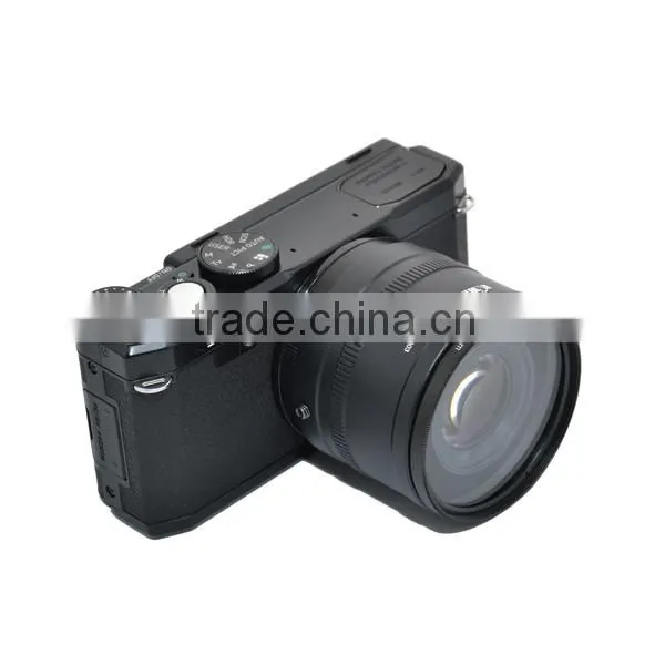 Kiwifotos Lens adapter tube LA-58MX1 provides 58mm filter mount for Pentax MX-1 Digital Camera