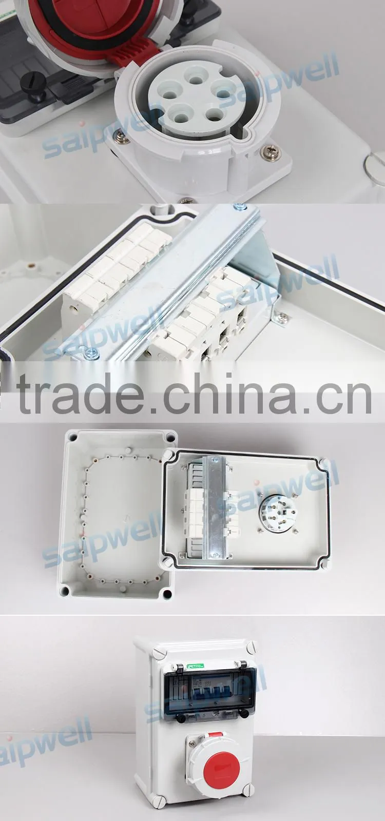 SAIP/SAIPWELL Waterproof 1 loop Power Socket Box