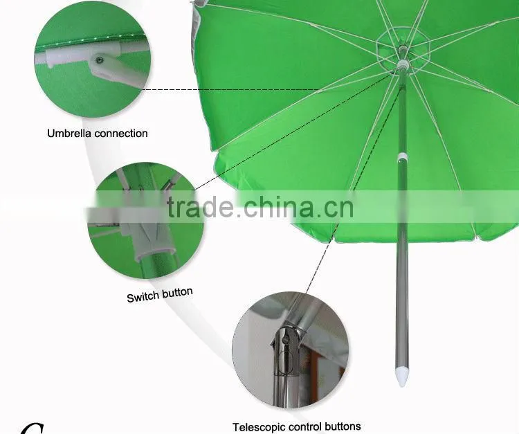 220CM*8K best sale luxury beach umbrella brazil