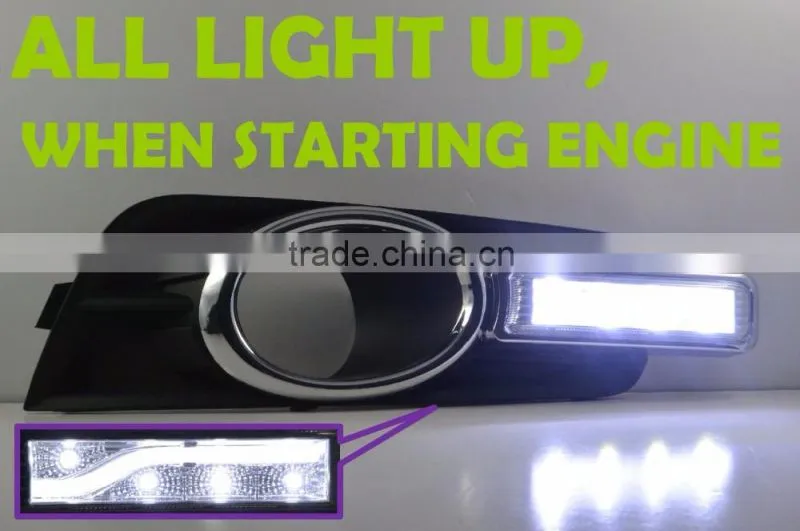 New Design LED Fog Light DRL FOR CHEVROLET CRUZE Daytime Running LIGHT