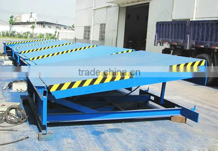china supplier 10T CE truck loading dock ramp leveler