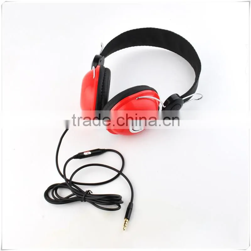 hot new products 2015 stylish headphone with long wire and microphone