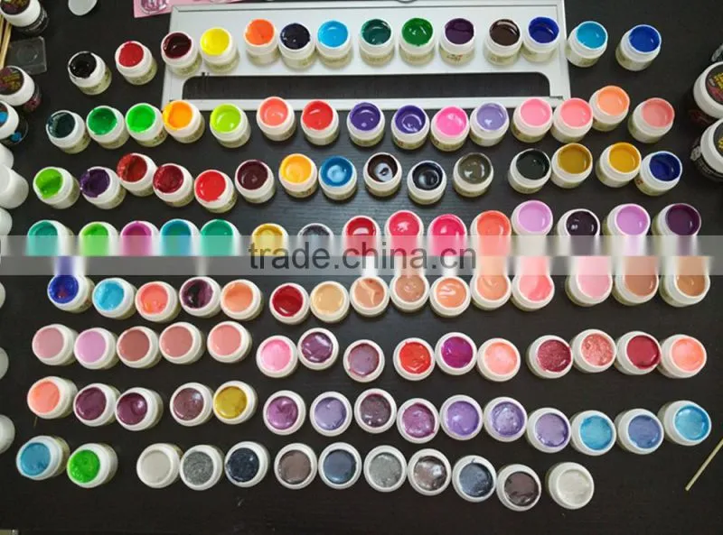 Free samples Soak off color uv gel hot in Russain