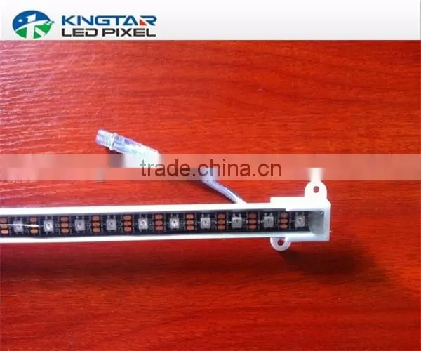 ws2812b Aluminum led strip with back side connector