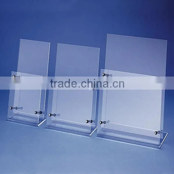 Wall Mount Acrylic Document Holder