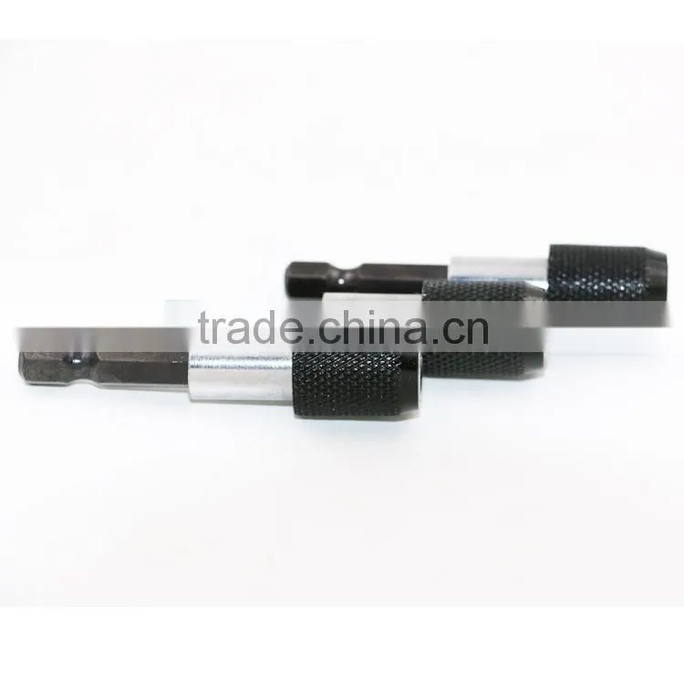 1/4 Hex Shank Quick Release Electric Drill Magnetic Screwdriver Bit Holder 60mm