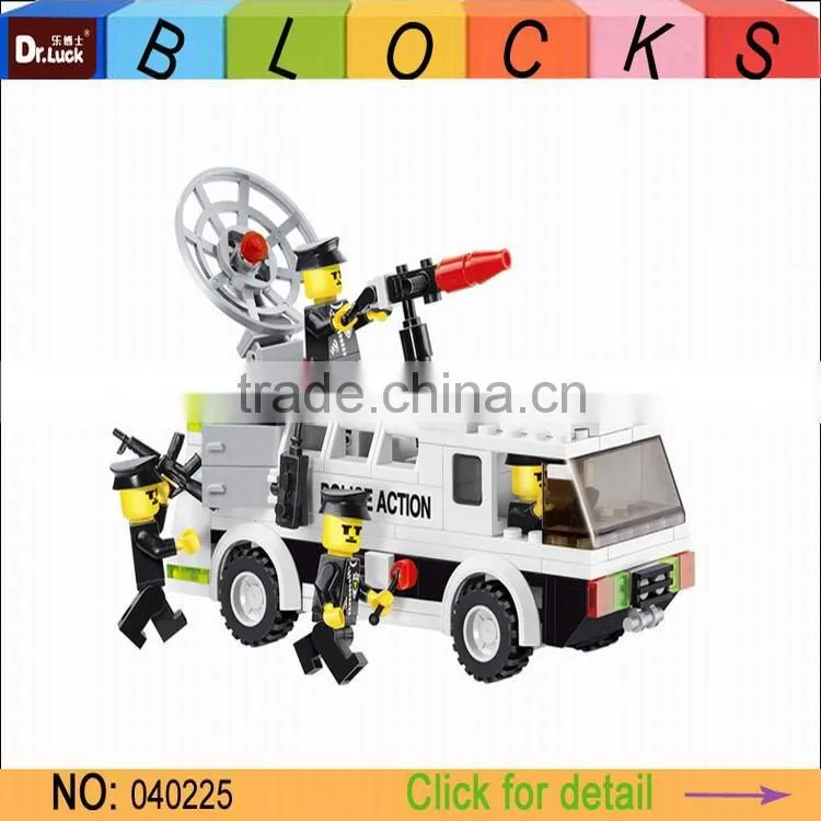Super police patrols block set
