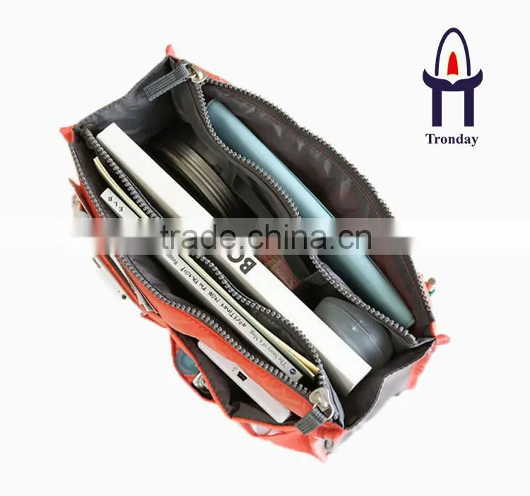 Foldable organizer cosmetic bag travel toiletry package bag