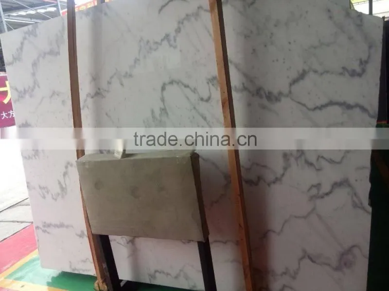 Chinese guangxi white marble big slab