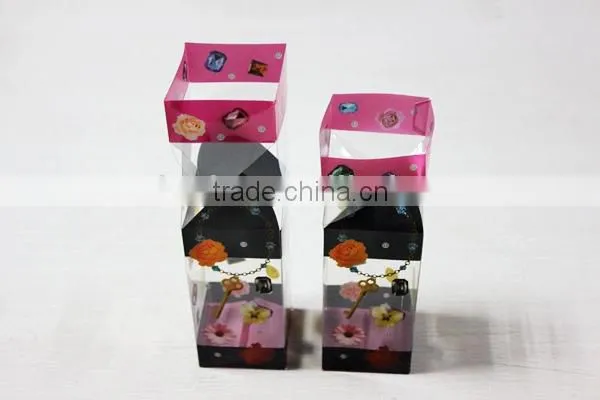 new clear electrical packaging pvc battery box