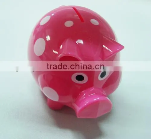 Piggy bank designed for coin collection