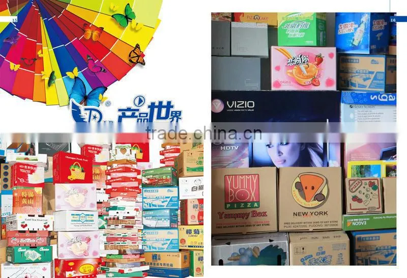 Custom Design Glossy Lamination Full Color Printed/Colored Electronic Corrugated Paper Box