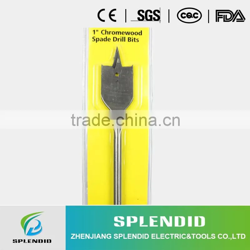 45 Carbon steel flat wood drill bit for wood working