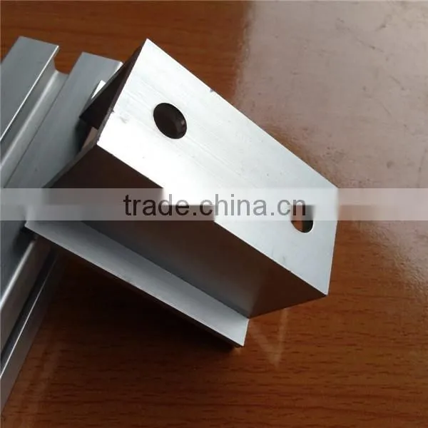 customize cheap metal clamp for solar mounting brackets fixed solar mid clamp