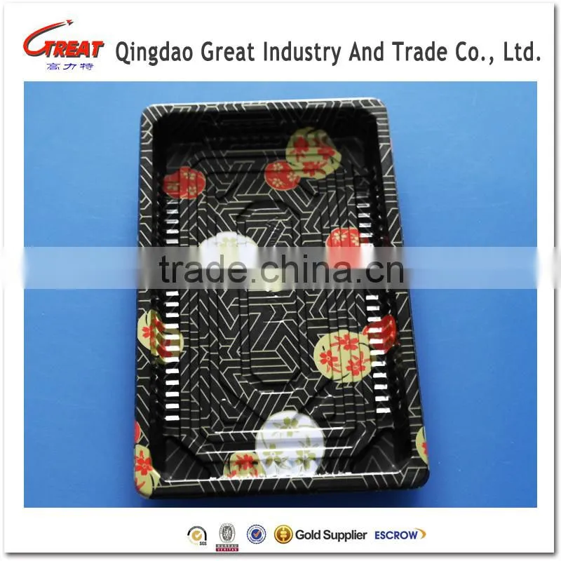 Fashional Design Plastic Party BBQ Food Tray