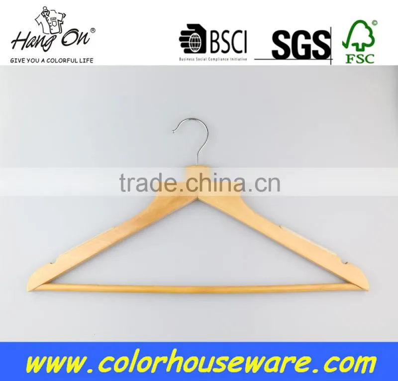 High- quality wooden coat hanger