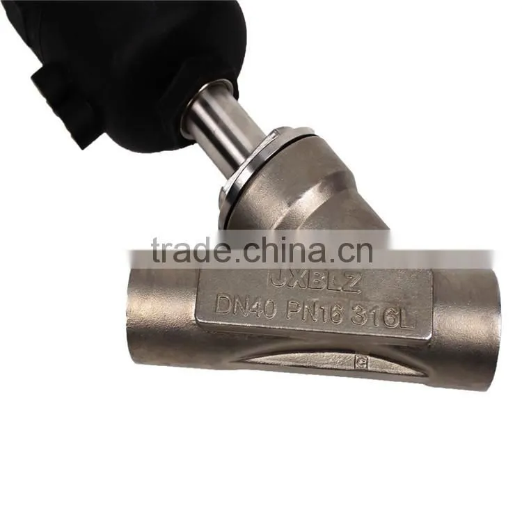 hydrant pneumatic angle seat valve stainless steel angle seat valve renewable seat valves