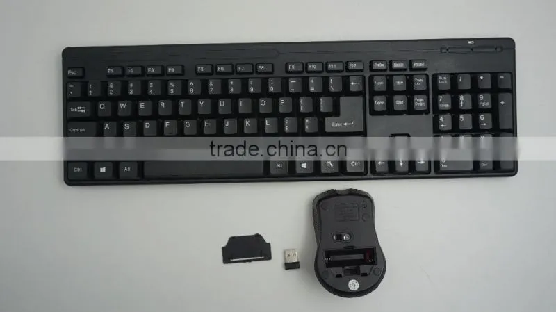 Combo rubber mouse and multimedia keyboard
