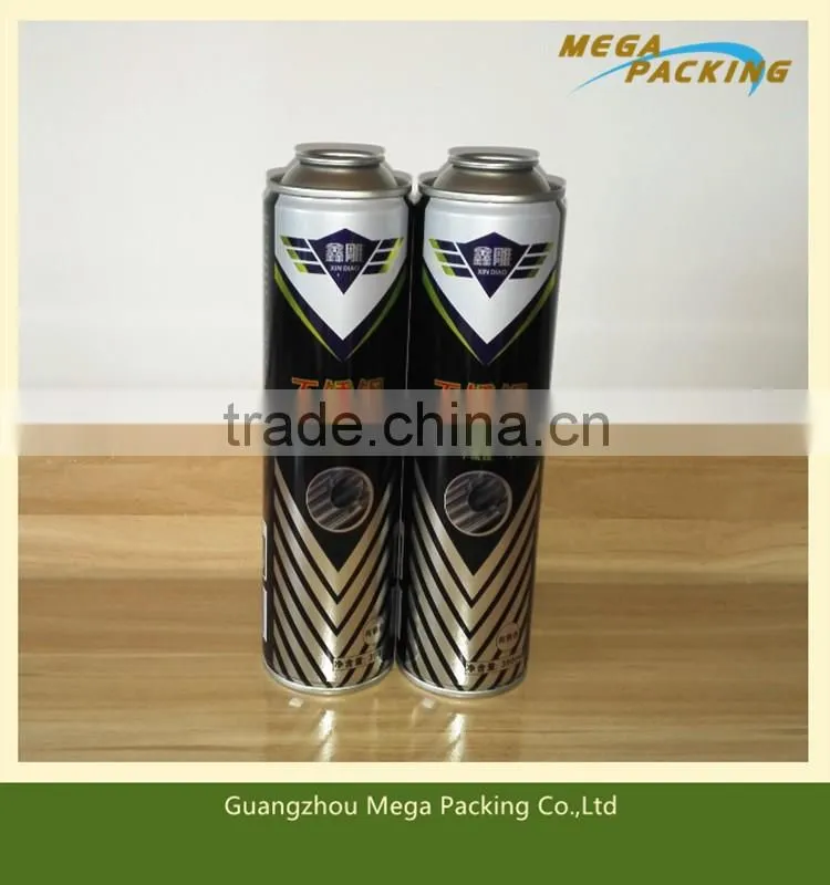 Aerosol spray can for foam cleaning agent,foam spray gas can
