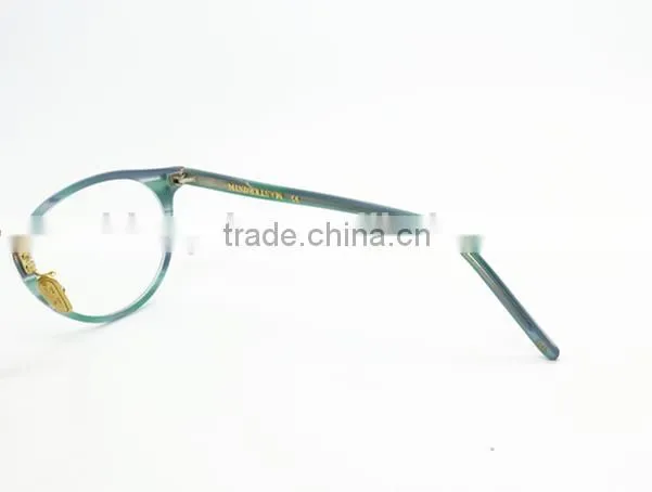 lady fashionable round acetate optical eyewear wholesale China