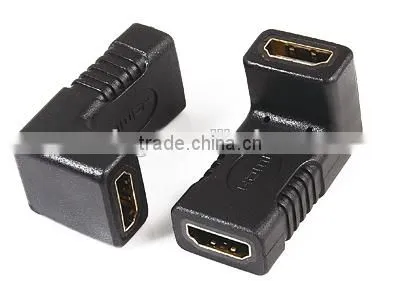 A Female HDMI to A Female Micro HDMI Adaptor, Angle Type