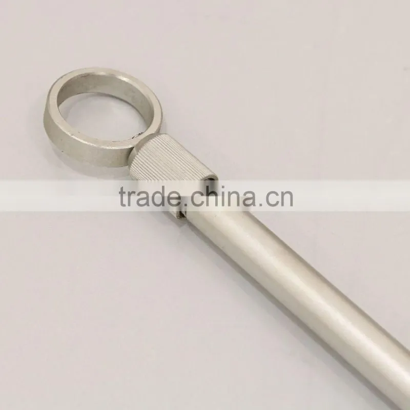 Adjustable aluminum clothes display connecting rods