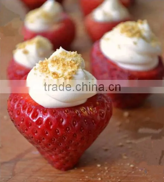 Strawberry Huller,Red,Manual Seeder