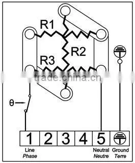 Type 9STJ, Full stainless steel immersion heater, without brazing