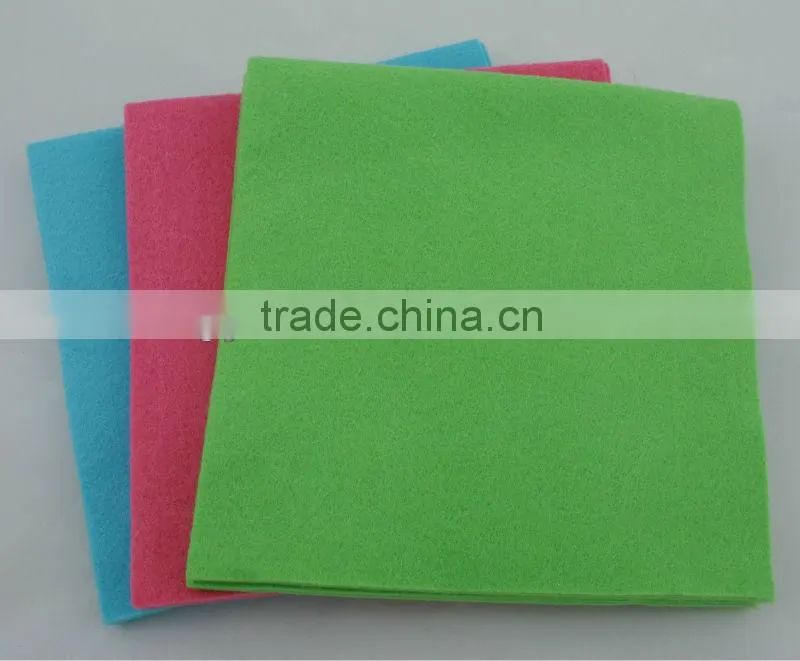 Nonwoven cloth + PU coating synthetic chamois car wash cloth