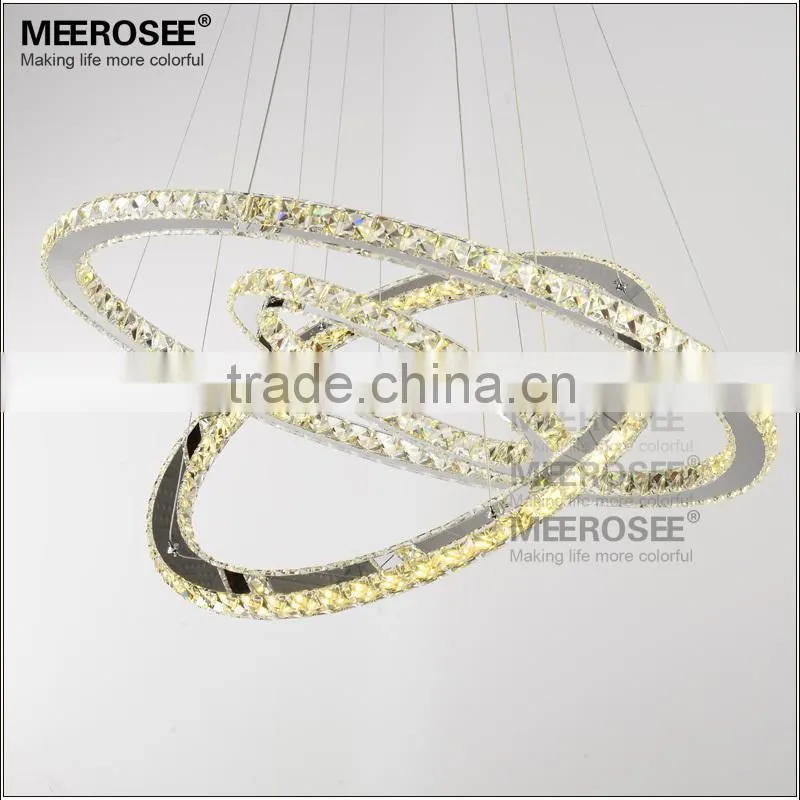 Diamond Crystal Ring Light LED Circle Pendant Light MD8825