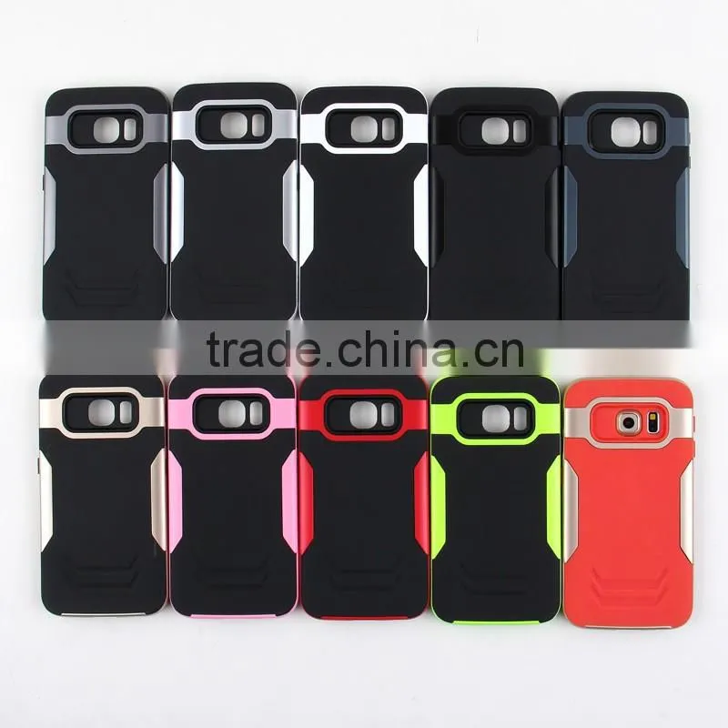 New Factory Price Hybrid Armor Double Color Phone Case For Samsung Galaxy S7