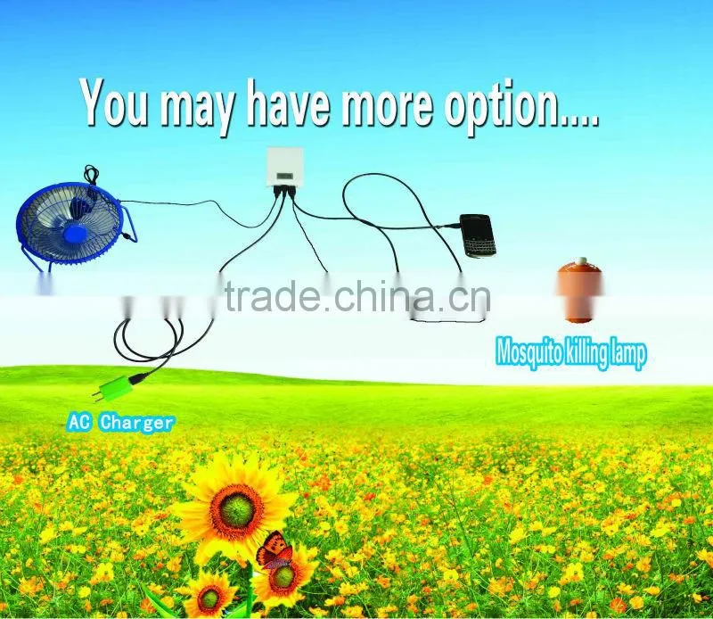 mini solar powered led lights with 3 - 4 led bulbs