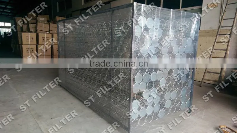 stainless steel cage for supporting filter ,filter bag cage