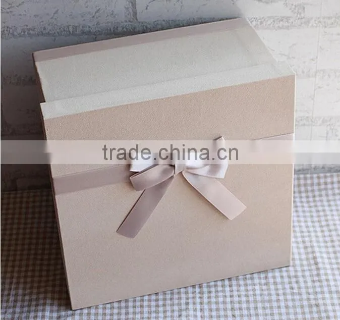 2016 Luxury paper wedding flower gift box packaging